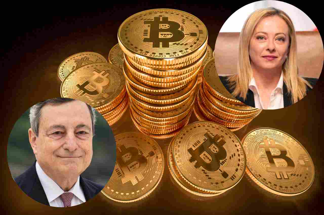 Draghi Meloni cripto