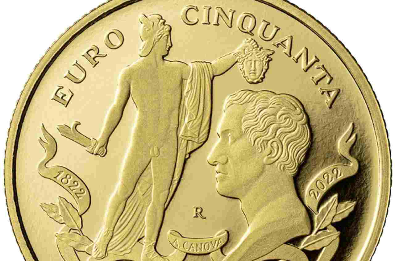 Canova moneta commemorativa