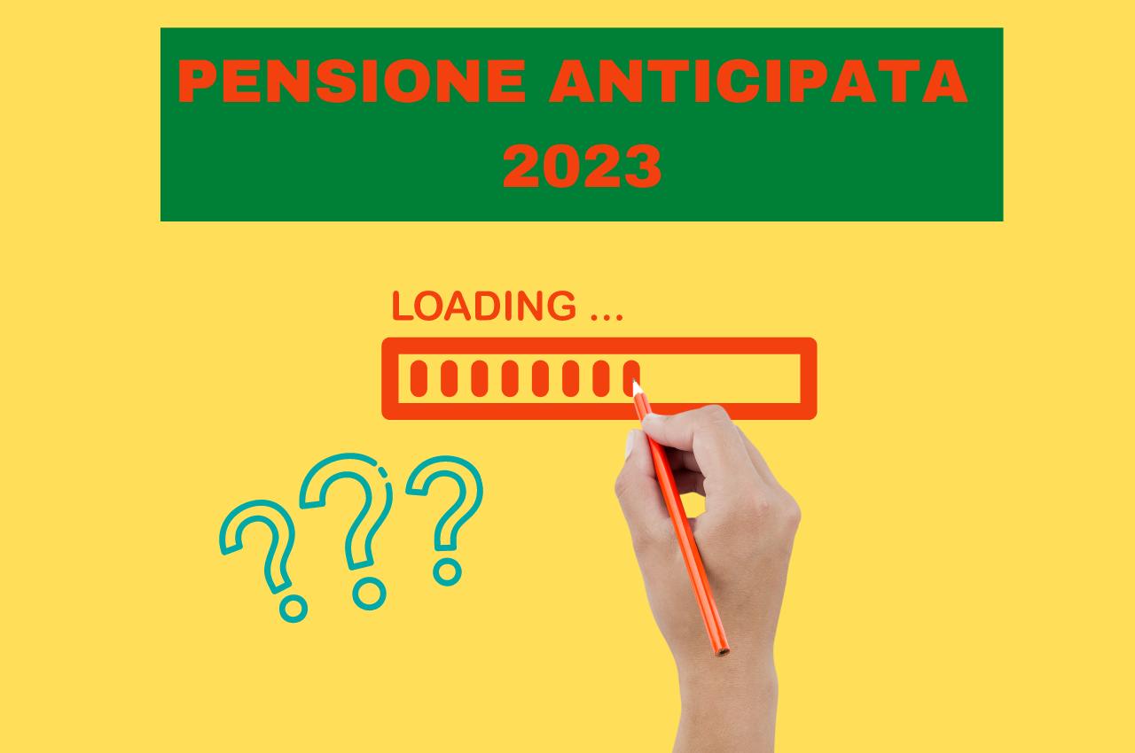 pensione anticipata 2023