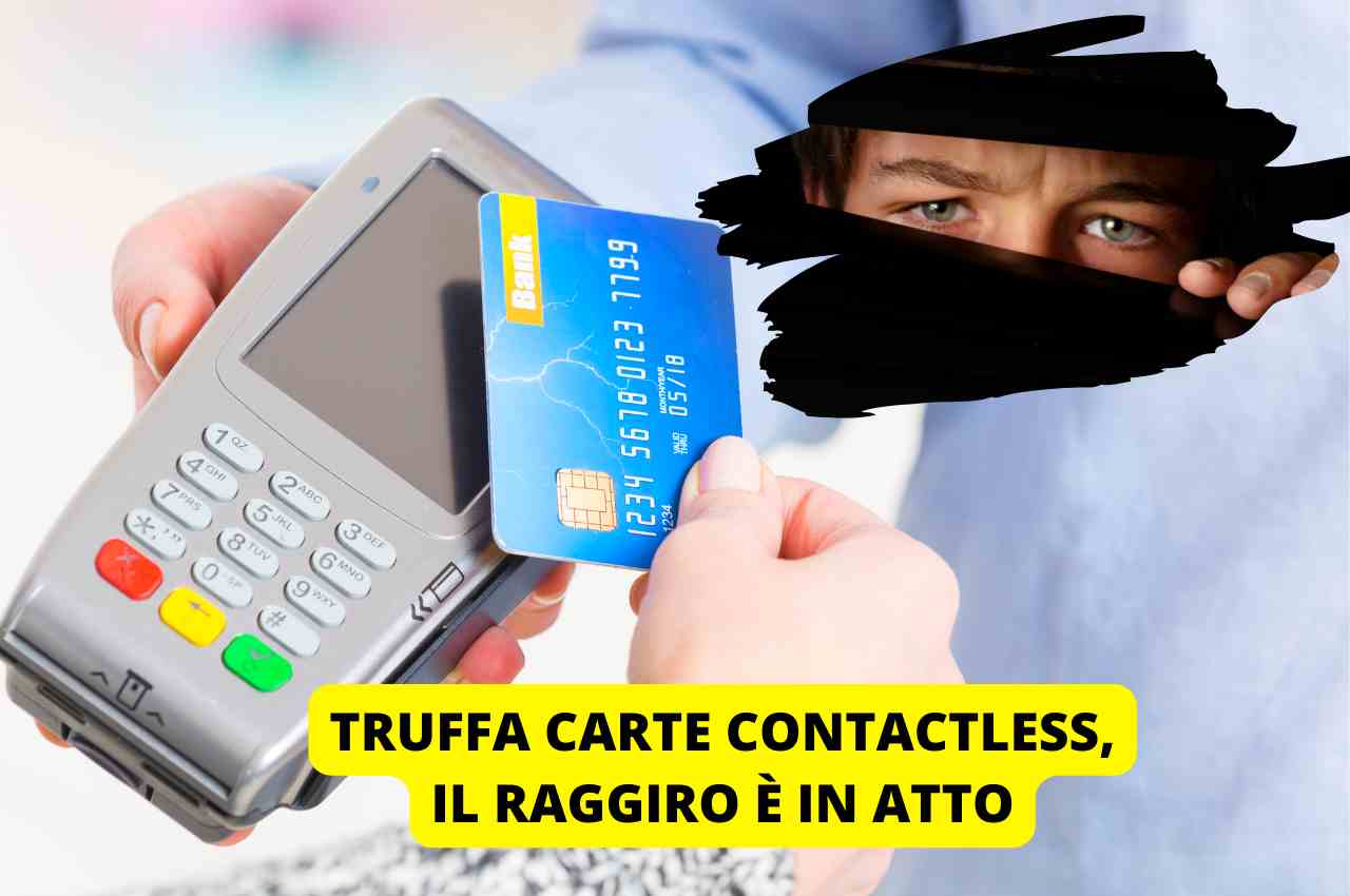 truffa carte contactless